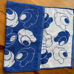 Blue & White Among Us Hand Towel